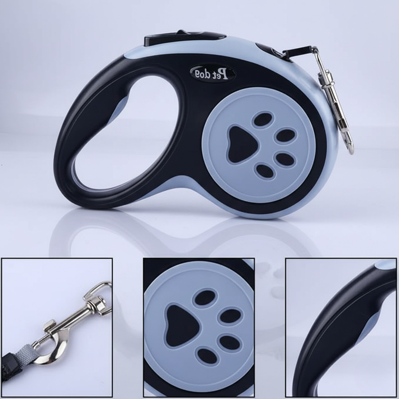 Extendable Dog & Cat Leash – 3m/5m Automatic Nylon Lead