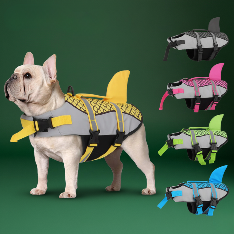 Dog Swimwear – Summer Life Jacket & Harness for Pets