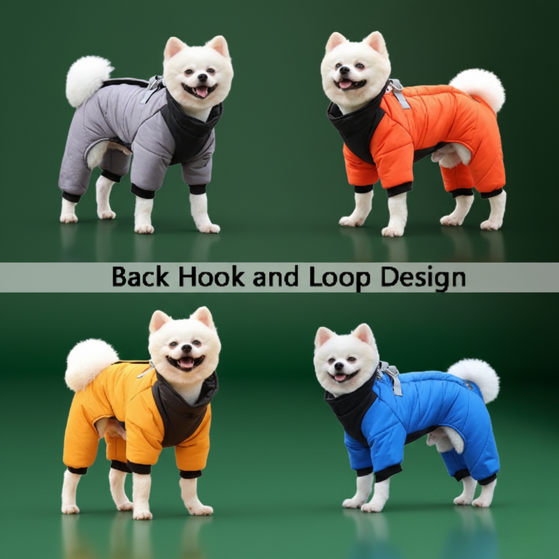 Small & Medium Dog Winter Coat – Waterproof & Cozy Jacket