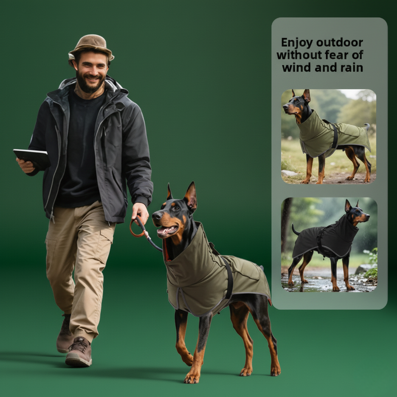 Dog Raincoat – Waterproof Coat for Sunny & Rainy Weather