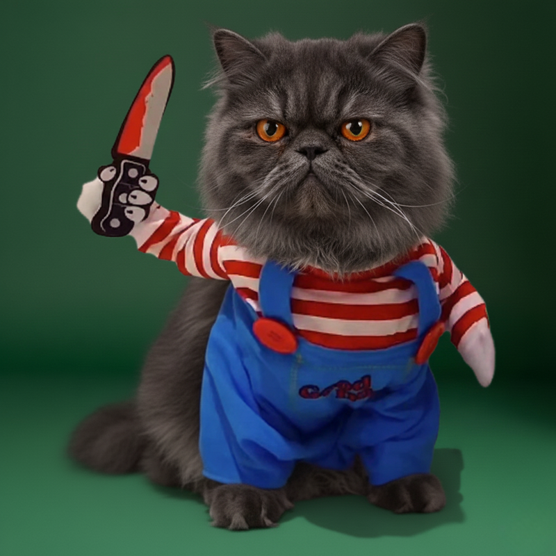 Halloween Cosplay Outfit – Cute Cat & Small Dog Costume