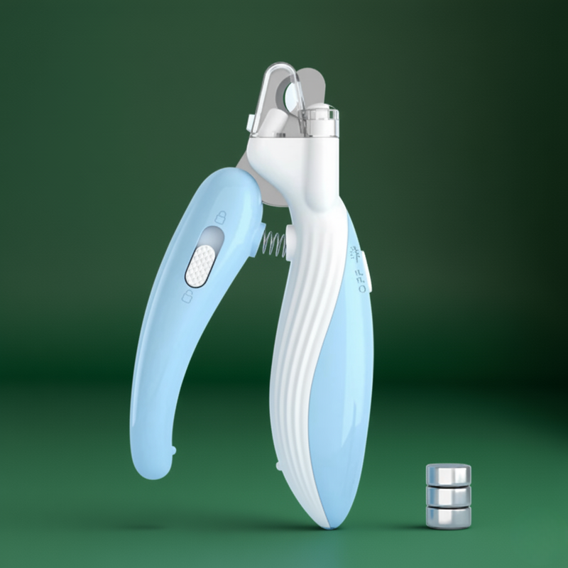 Professional Pet Nail Trimmer – LED Clippers for Safe Grooming