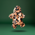 Small Dog & Cat Hoodie – Warm Leopard Print Pet Clothes