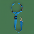 Solid Color Pet Harness & Seat Belt Leash – Safety for Dogs