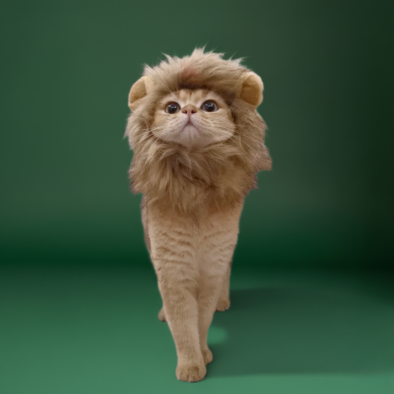 Cute Lion Cat Costume – Dress-Up for Small Cats & Kittens