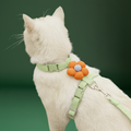 Flower Cat & Small Dog Harness with Adjustable Leash