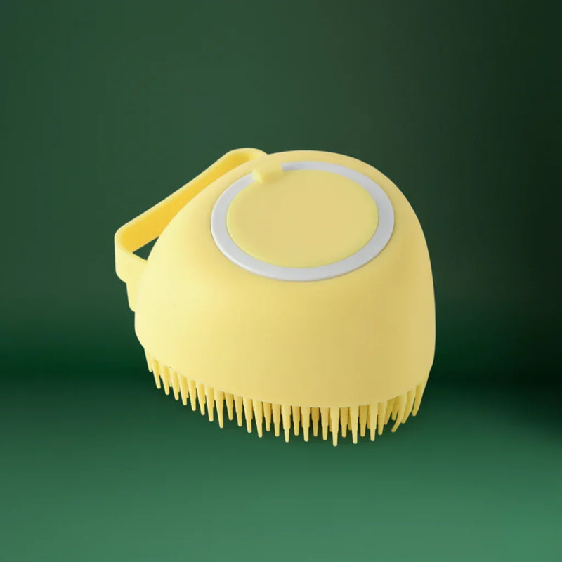 Silicone Pet Bath Brush – Massage Gloves for Dogs & Cats