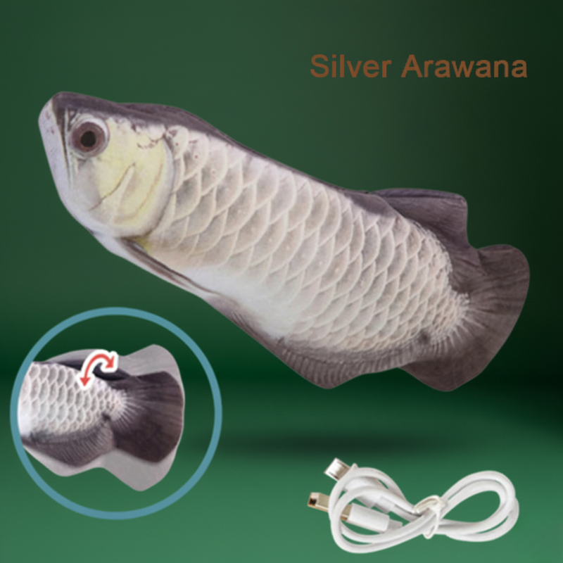 Soft Pet Chew Toy – Simulation Fish for Cats & Dogs