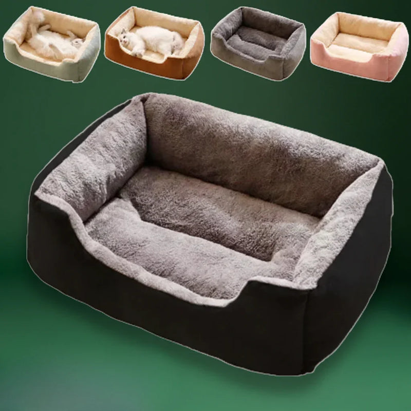 Kitten & Small Dog Bed – Soft Basket for Pets
