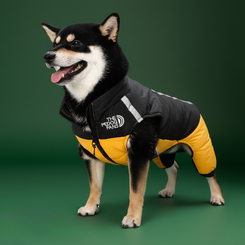 Thick Cotton Dog Coat – Cozy Clothing for Medium & Large Pets