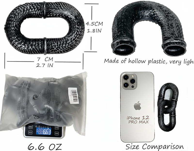 Funny 1.5m Dog Leash – Simulation Chain Rope for Pets