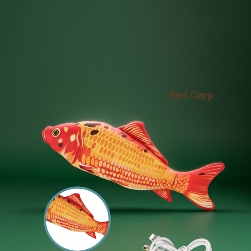Soft Pet Chew Toy – Simulation Fish for Cats & Dogs