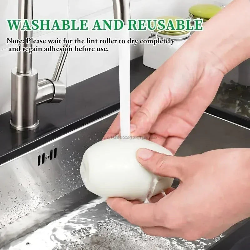 Animal Hair Removal Roller – Washable & Reusable for Pets