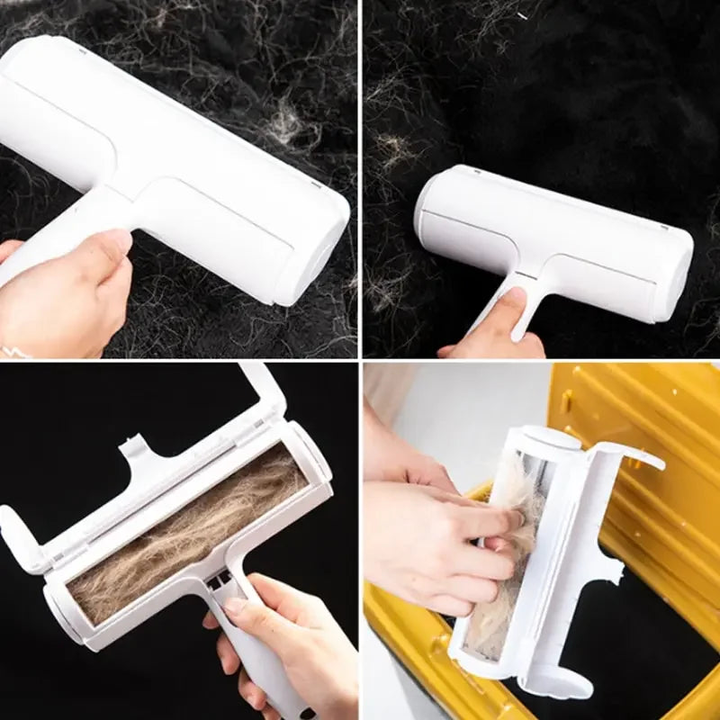 Lint & Hair Remover Roller – Self-Cleaning Pet Hair Tool