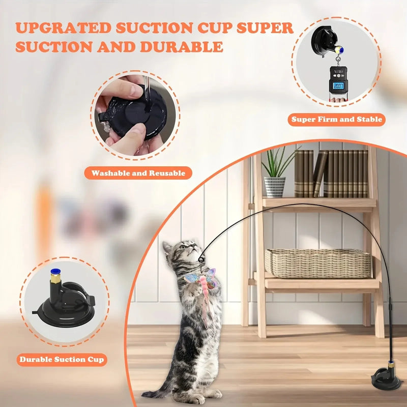 Ultimate Cat Toy – Interactive Bell & Feather Wand