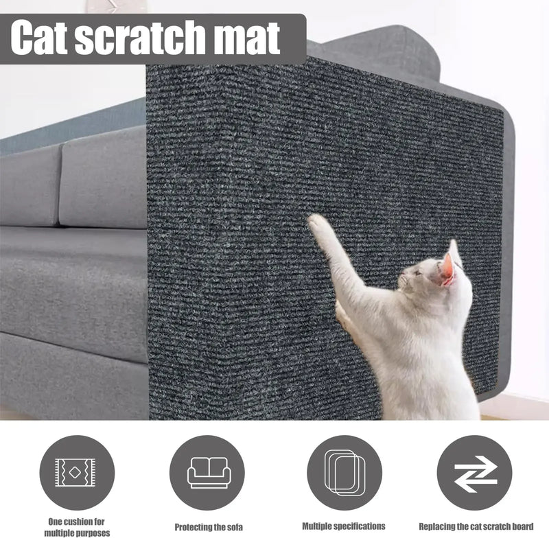 Cat Scratch Protector Mat – Indoor Sofa & Wall Corner Pad