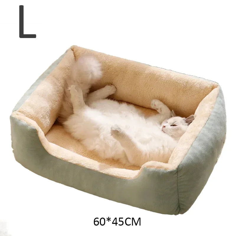 Kitten & Small Dog Bed – Soft Basket for Pets