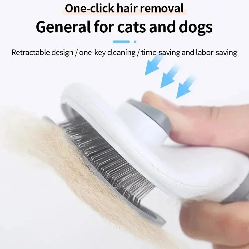 Pet Hair Brush – Grooming Tool for Dogs & Cats