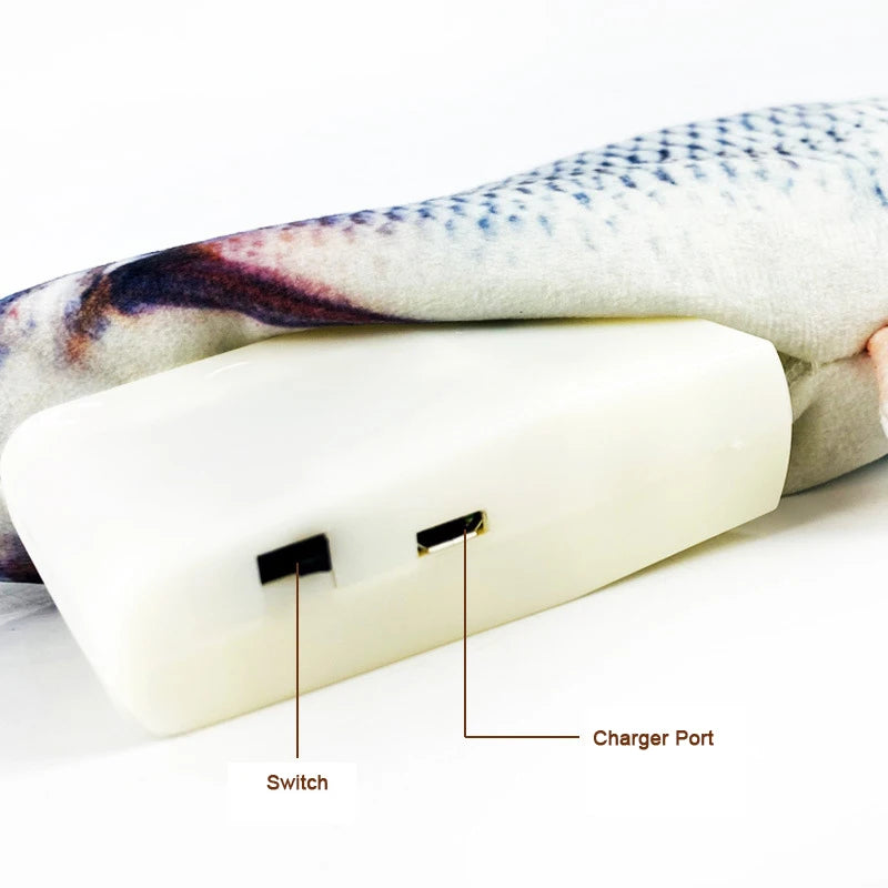 Soft Pet Chew Toy – Simulation Fish for Cats & Dogs