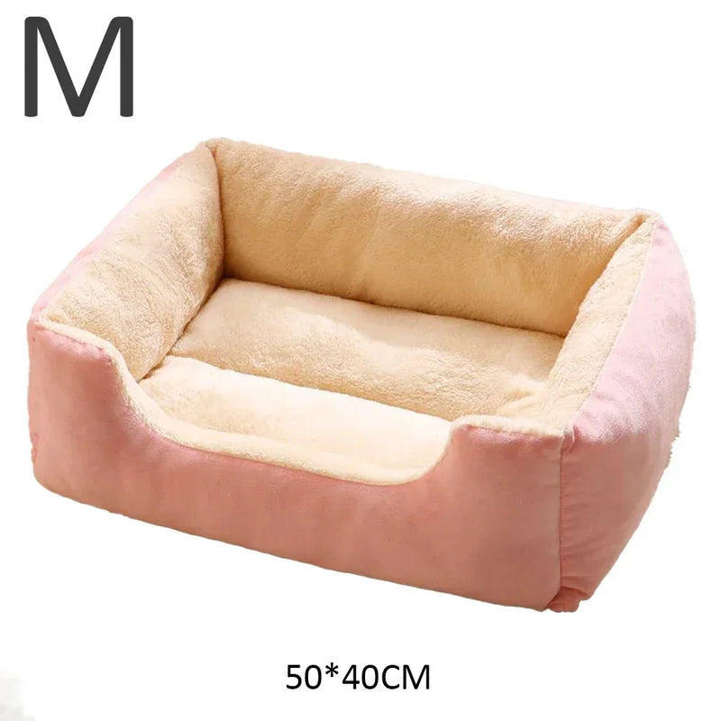 Kitten & Small Dog Bed – Soft Basket for Pets