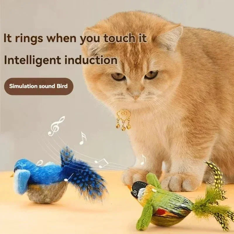 Plush Bird Cat Toy – Fun Interactive Toy for Cats & Kittens