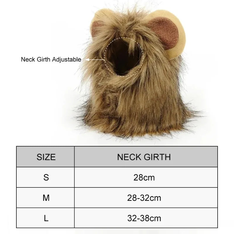 Cute Lion Cat Costume – Dress-Up for Small Cats & Kittens