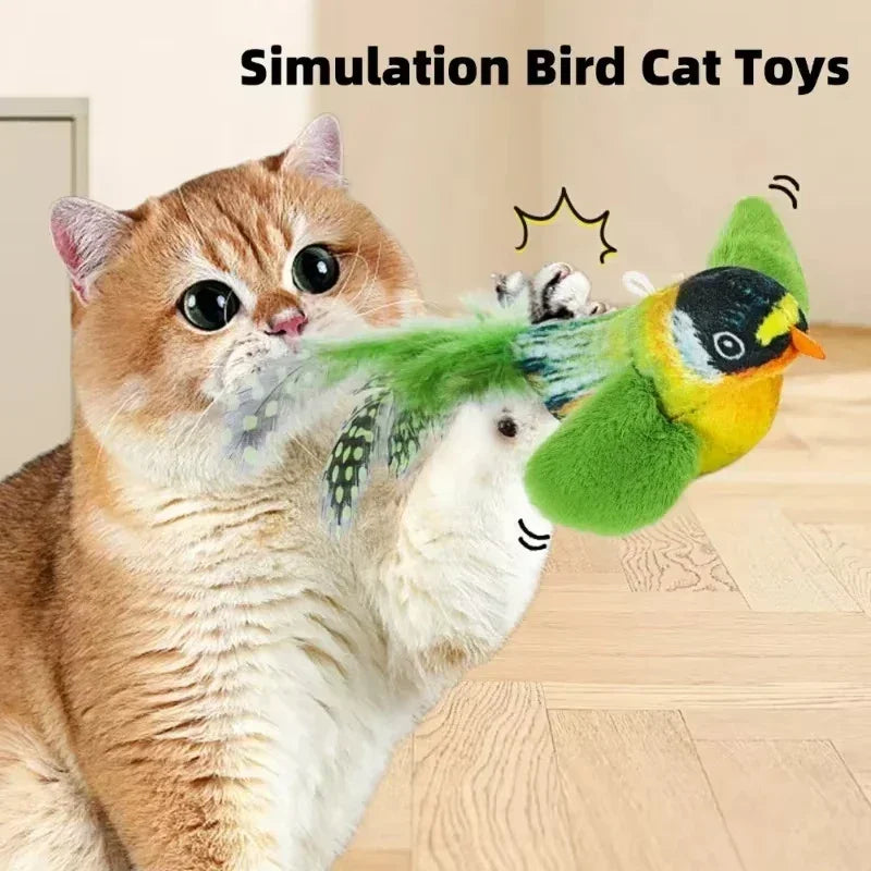 Plush Bird Cat Toy – Fun Interactive Toy for Cats & Kittens