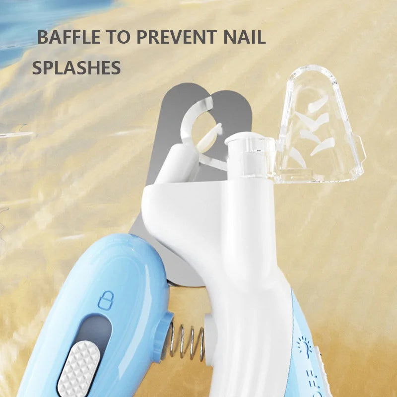 Professional Pet Nail Trimmer – LED Clippers for Safe Grooming