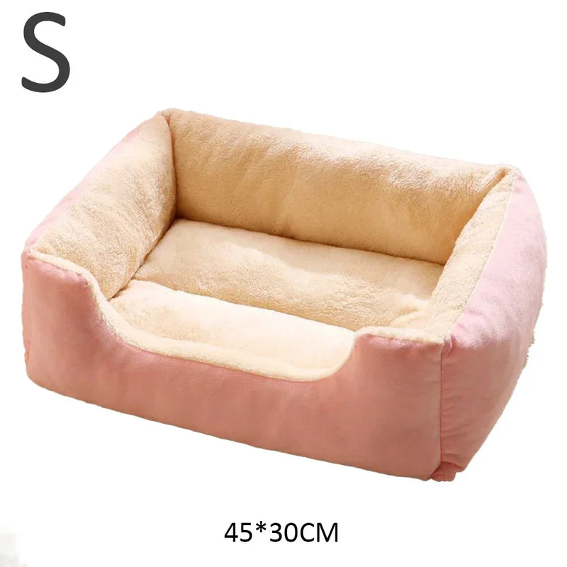 Kitten & Small Dog Bed – Soft Basket for Pets