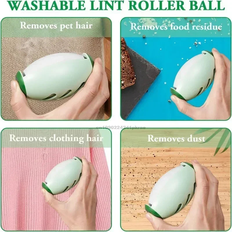 Animal Hair Removal Roller – Washable & Reusable for Pets