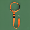 Solid Color Pet Harness & Seat Belt Leash – Safety for Dogs