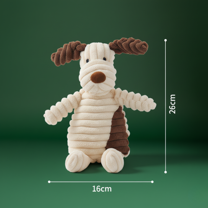 Durable Puppy Teething Toy – Interactive Plush for Boredom Relief