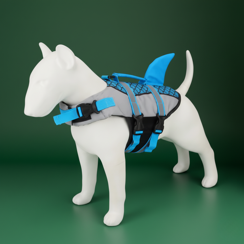 Dog Swimwear – Summer Life Jacket & Harness for Pets
