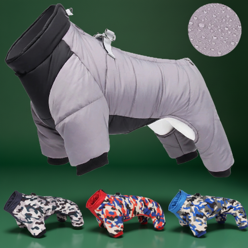 Small & Medium Dog Winter Coat – Waterproof & Cozy Jacket