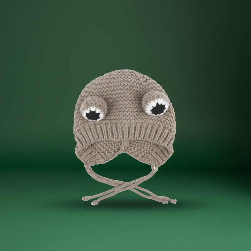 Adorable Frog Cat Hat & Wig – Dress-Up Costume for Pets